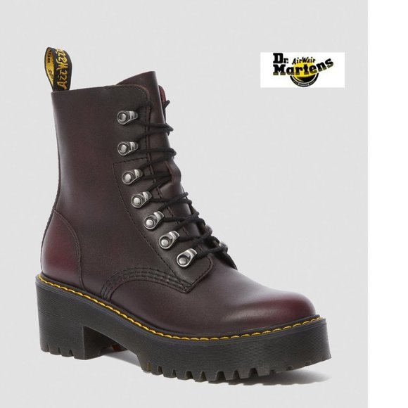 Dr. Martens Shoes - Dr. Martens Women's Leona Vintage Leather Boot